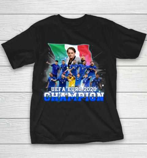 Italy European Champions 2020 Team Youth T-Shirt 1