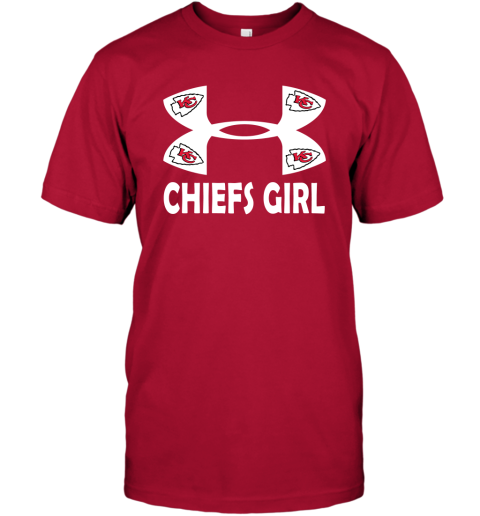 NFL Kansas City Chiefs Girl Under Armour Football Sports - Rookbrand