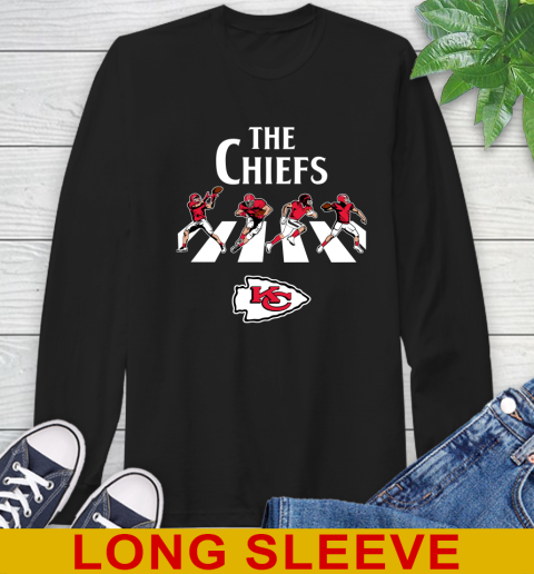 NFL Football Kansas City Chiefs The Beatles Rock Band Shirt Long Sleeve T-Shirt
