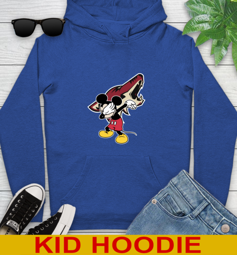 Arizona Coyotes NHL Hockey Dabbing Mickey Disney Sports Youth Hoodie 11 Arizona Coyotes NHL Hockey Dabbing Mickey Disney Sports Youth Hoodie - Image 11