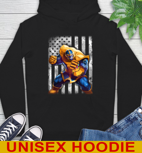 MLB Baseball Kansas City Royals Thanos Marvel American Flag Shirt Hoodie
