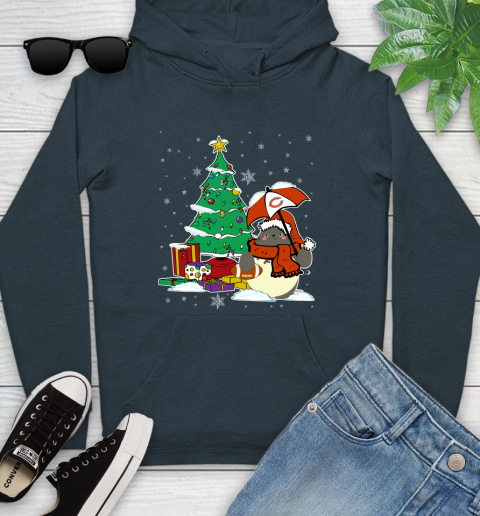 Chicago Bears NFL Football Cute Tonari No Totoro Christmas Sports Youth Hoodie 10