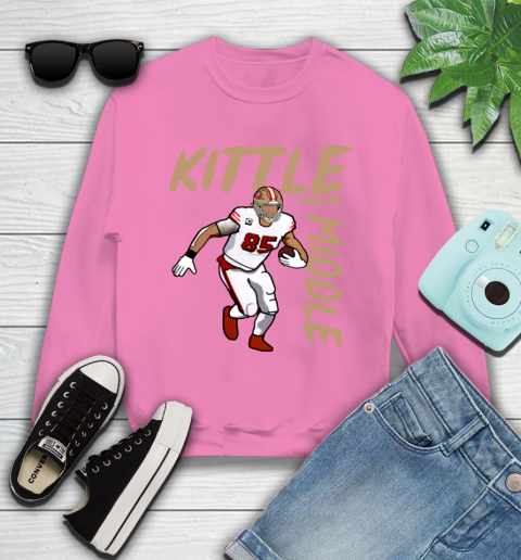 George Kittle Kittle Over the Middle San Francisco Shirt 118