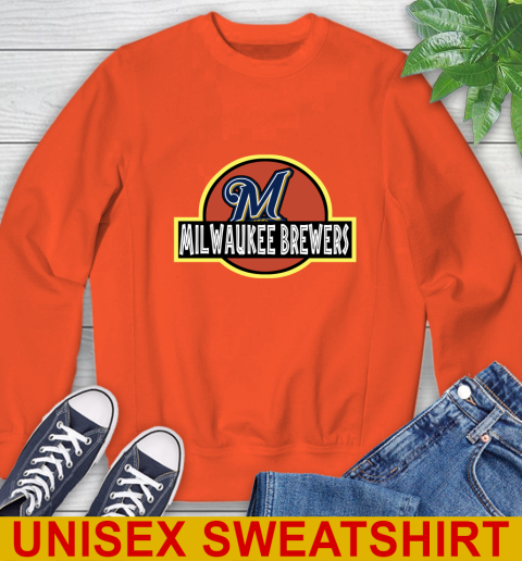 MLB Milwaukee Brewers Jurassic Park Dinosaur Movie Baseball Sports 28