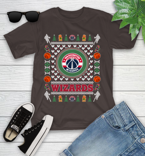 Washington Wizards Merry Christmas NBA Basketball Loyal Fan Ugly Shirt 106