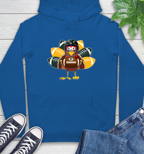 Green Bay Packers Turkey Thanksgiving Day Hoodie 9