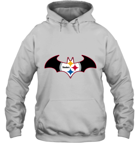 We Are The Pittsburgh Steelers Batman NFL Mashup Hoodie