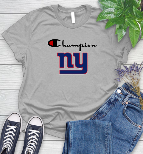 NFL Football New York Giants Champion Shirt Women's T-Shirt 3