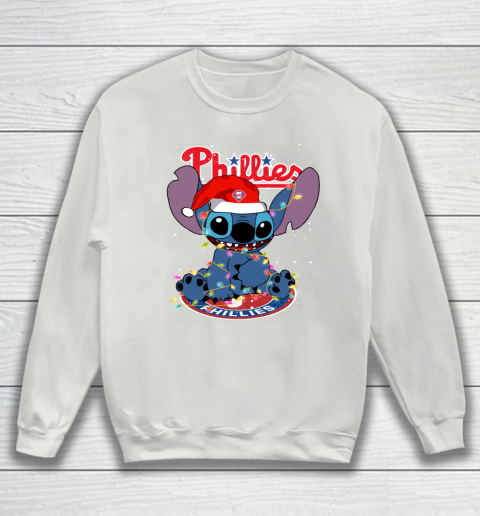 Philadelphia Phillies MLB noel stitch Baseball Christmas Sweatshirt 3