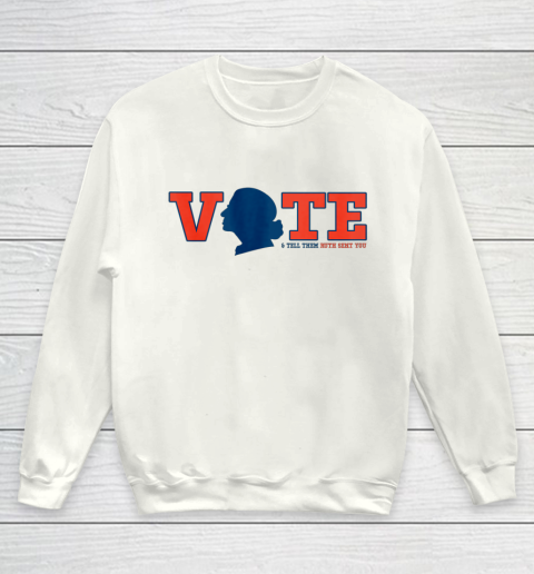 Vote Tell Them Ruth Sent You RBG Vote Shirt Notorious Youth Sweatshirt