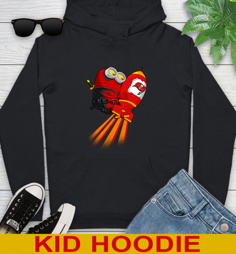 NFL Football Tampa Bay Buccaneers Deadpool Minion Marvel Shirt Youth Hoodie