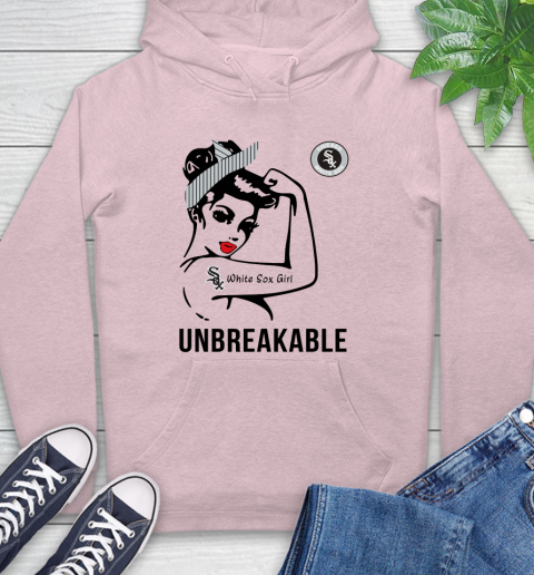 MLB Chicago White Sox Girl Unbreakable Baseball Sports Hoodie 7