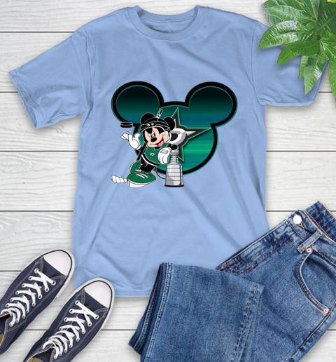 NHL Dallas Stars Stanley Cup Mickey Mouse Disney Hockey T Shirt T-Shirt 11