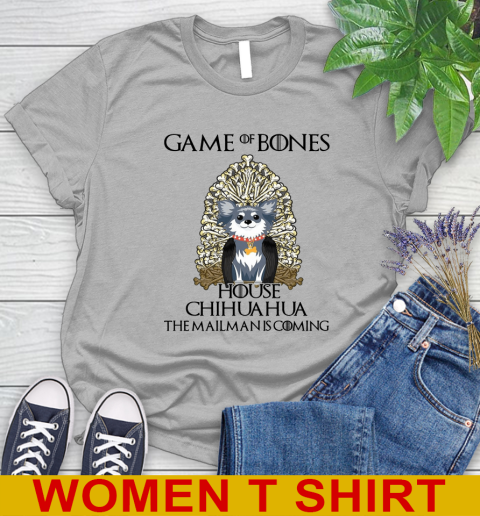 Game of bones house chihuahua dog the mailman is coming tshirt 75