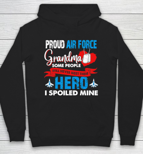 Veteran Shirt Proud Air Force Grandma Hoodie