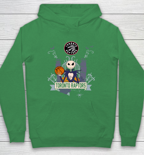 NBA Toronto Raptors Basketball Jack Skellington Halloween Hoodie 5