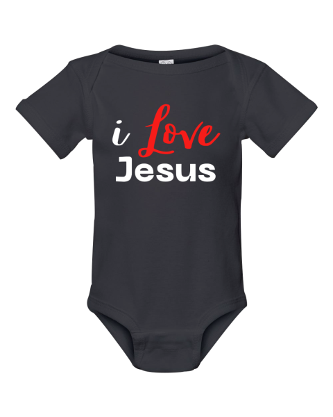 Simple I Love Jesus Infant Bodysuit