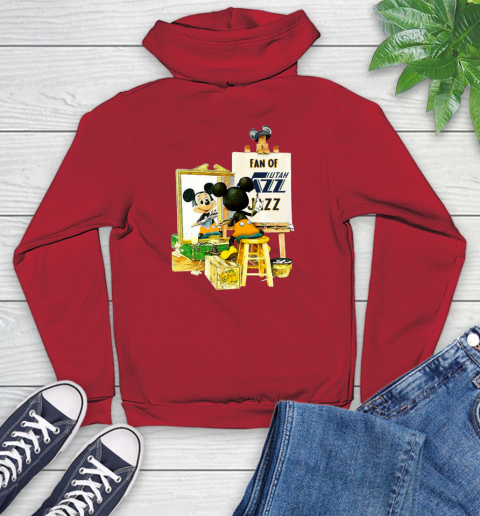 NBA Basketball Utah Jazz Mickey Drawing Shirt 132