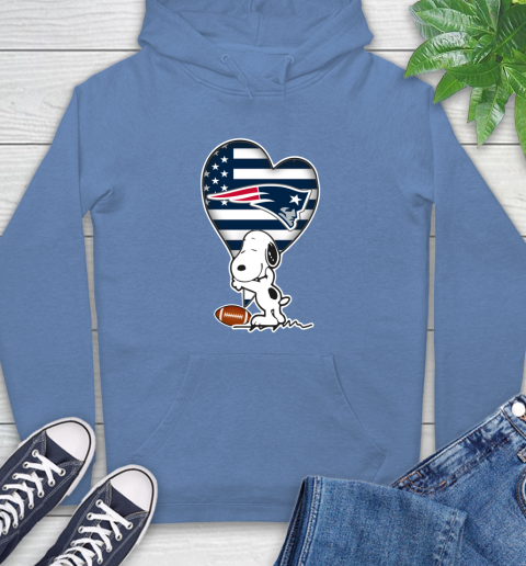 New England Patriots NFL Football The Peanuts Movie Adorable Snoopy Hoodie 11