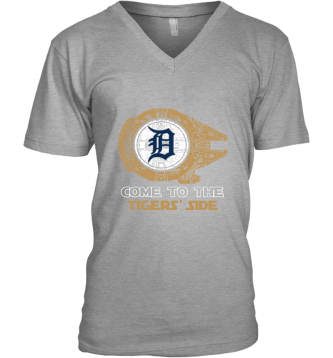 MLB Come To The Detroit Tigers Side Star Wars Baseball Sports T Shirt -  Freedomdesign