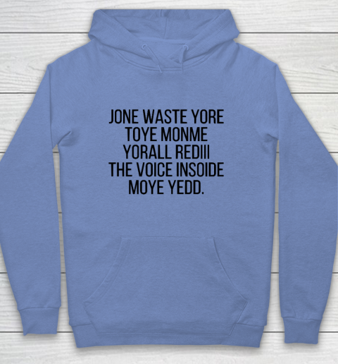 Blink 182 I Miss You Funny Jone Waste Yore Youth Hoodie 7