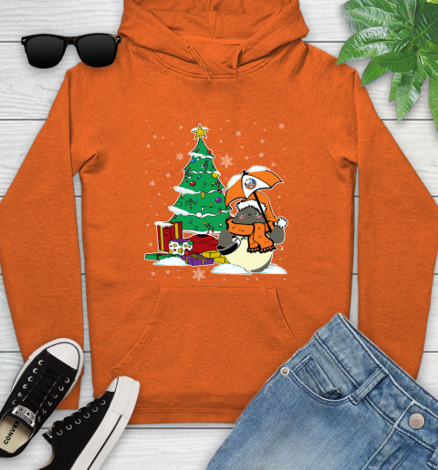 New York Islanders NHL Hockey Cute Tonari No Totoro Christmas Sports Youth Hoodie 4