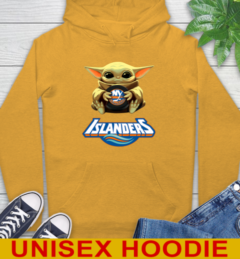 NHL Hockey New York Islanders Star Wars Baby Yoda Shirt 15