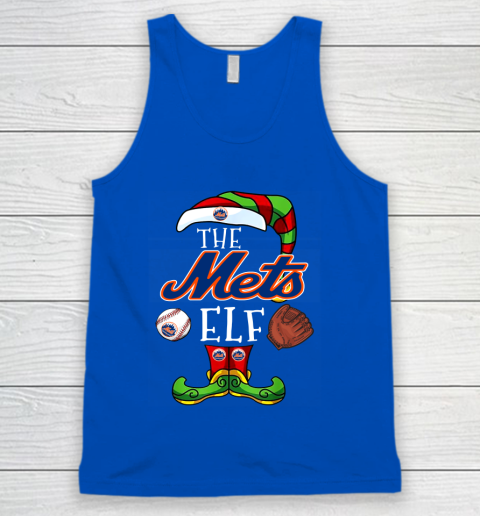 New York Mets Christmas ELF Funny MLB Tank Top 4