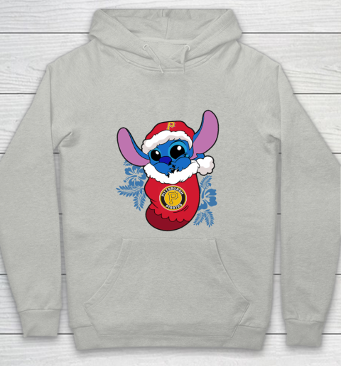 Pittsburgh Pirates Christmas Stitch In The Sock Funny Disney MLB Youth Hoodie 2