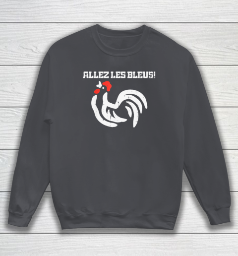 France Allez Les Bleus French Rooster Soccer Sweatshirt 3