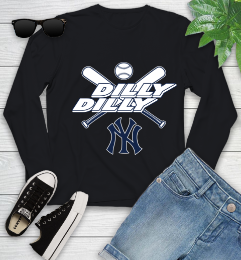 MLB New York Yankees Dilly Dilly Baseball Sports Youth Long Sleeve 2
