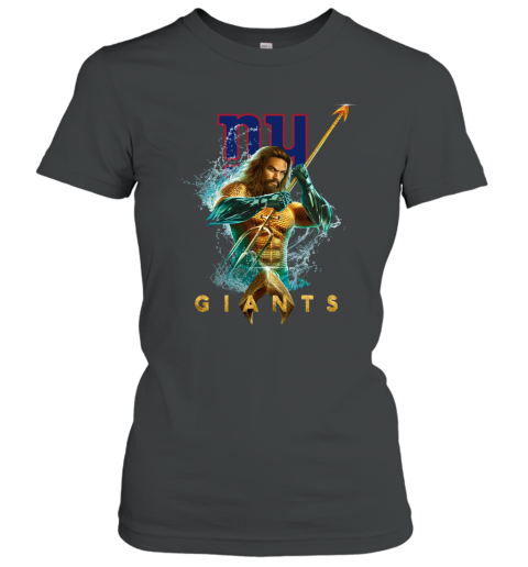 NFL New York Giants Aquaman DC Football Sports OsoGyZm8Mtz ladies t shirt 20 95 151514 front black