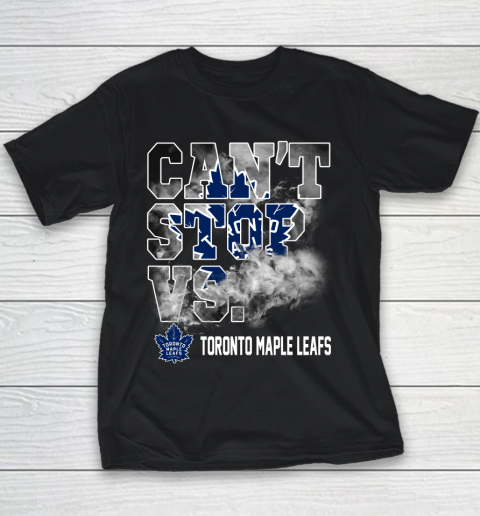 NHL Toronto Maple Leafs Hockey Can't Stop Vs Youth T-Shirt