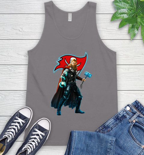 NFL Thor Avengers Endgame Football Tampa Bay Buccaneers Tank Top 7