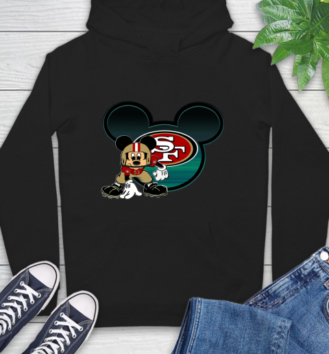 NFL San Francisco 49ers Mickey Mouse Disney Football T Shirt Hoodie 2