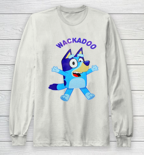 Wackadoo Blueys Love Fathers Day Gift Long Sleeve T-Shirt 9