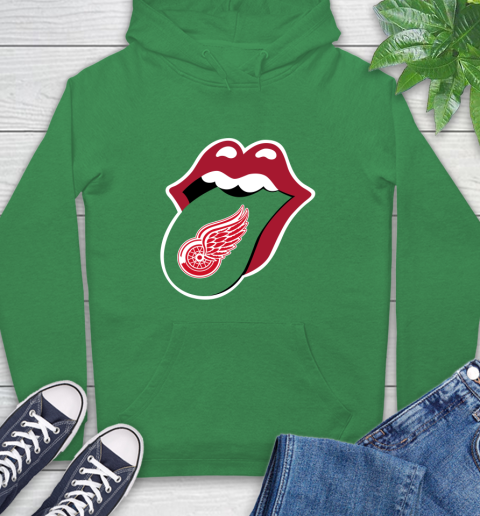 Detroit Red Wings NHL Hockey Lips I Root For My Team Adoring Fan 20