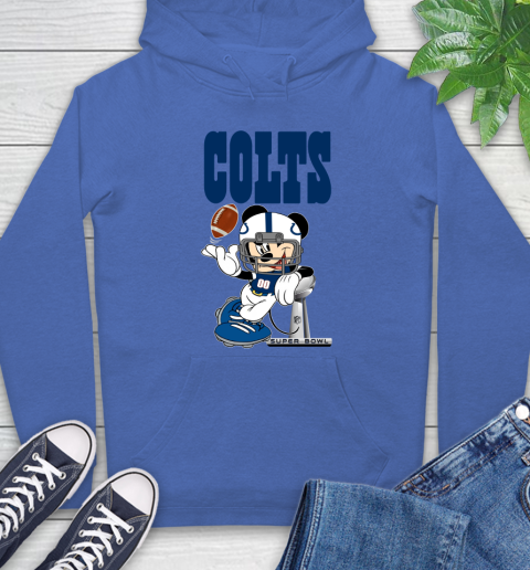 NFL Indianapolis Colts Mickey Mouse Disney Super Bowl Football T Shirt Hoodie 9