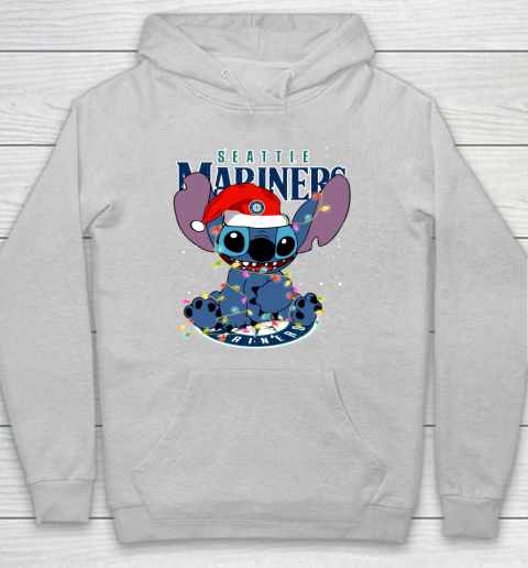 Seattle Mariners MLB noel stitch Baseball Christmas Hoodie 4