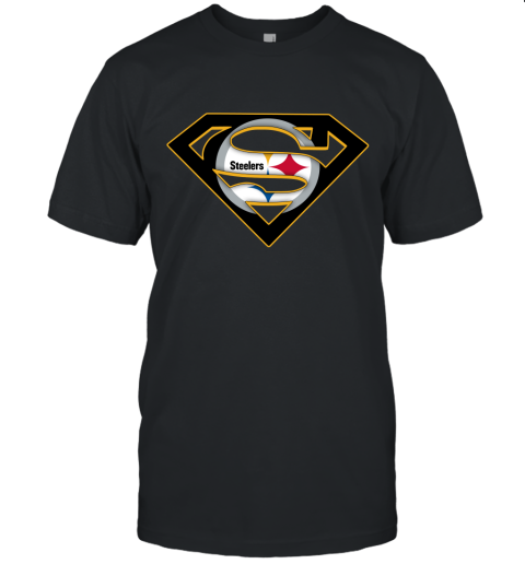 We Are Undefeatable The Pittsburg Steelers x Superman NFL Unisex Jersey Tee
