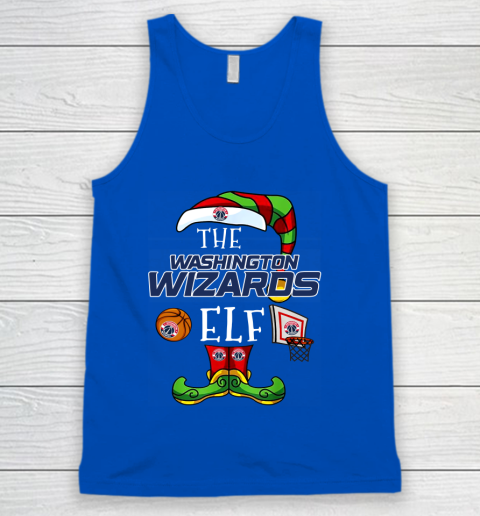 Washington Wizards Christmas ELF Funny NBA Tank Top 4