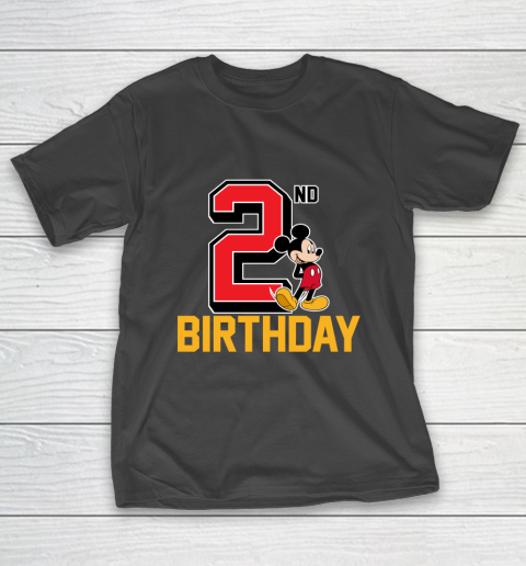 Disney Mickey Mouse My 2nd Birthday T-Shirt