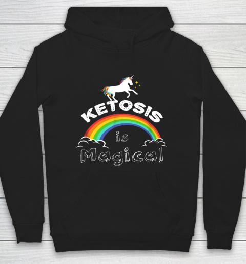 Keto T Shirt Ketosis is Magical Unicorn Hoodie