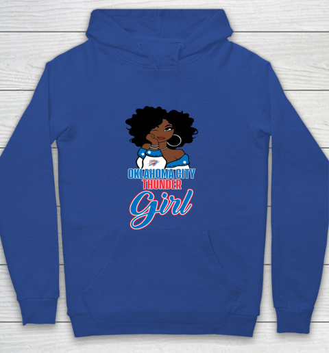 Oklahoma City Thunder Girl NBA Youth Hoodie 8