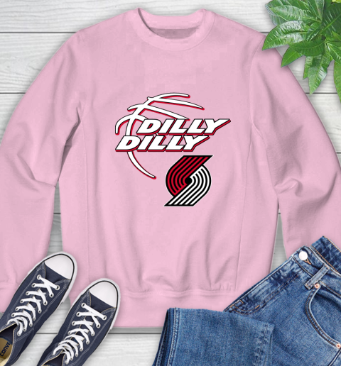 NBA Portland Trail Blazers Dilly Dilly Basketball Sports Sweatshirt 9