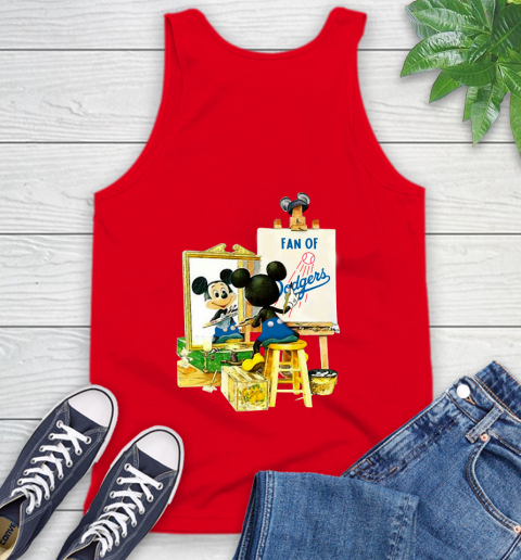 MLB Baseball Los Angeles Dodgers Mickey Drawing Shirt 70