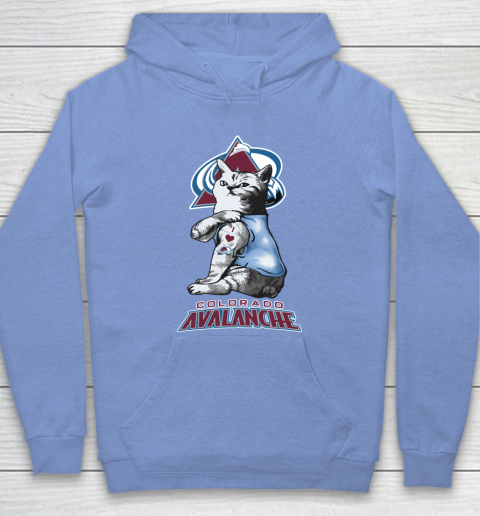 NHL My Cat Loves Colorado Avalanche Hockey Hoodie 8