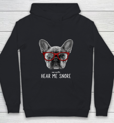 Cute Funny French Bulldog Motto Dog Gifts Youth Hoodie