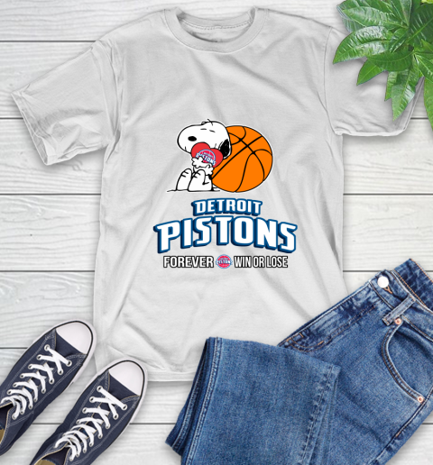 NBA The Peanuts Movie Snoopy Forever Win Or Lose Basketball Detroit Pistons
