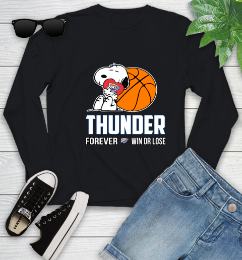 NBA The Peanuts Movie Snoopy Forever Win Or Lose Basketball Oklahoma City Thunder_000 126